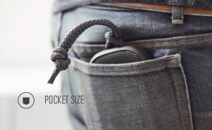 Easily fits into your back pocket.