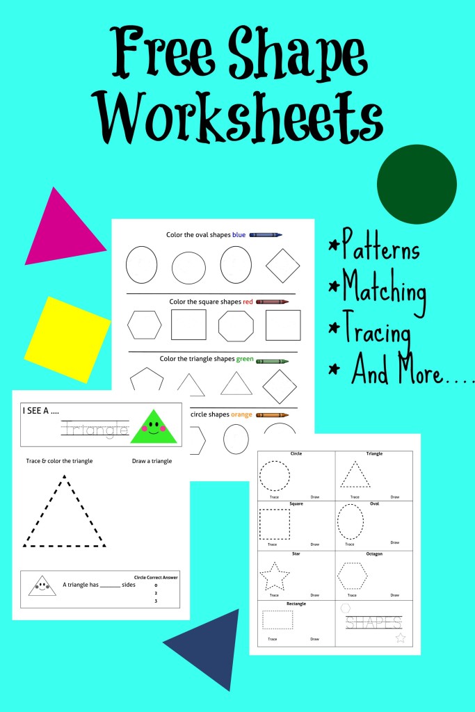Free Shape Worksheet