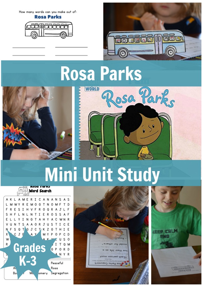 Rosa Parks Mini Unit Study