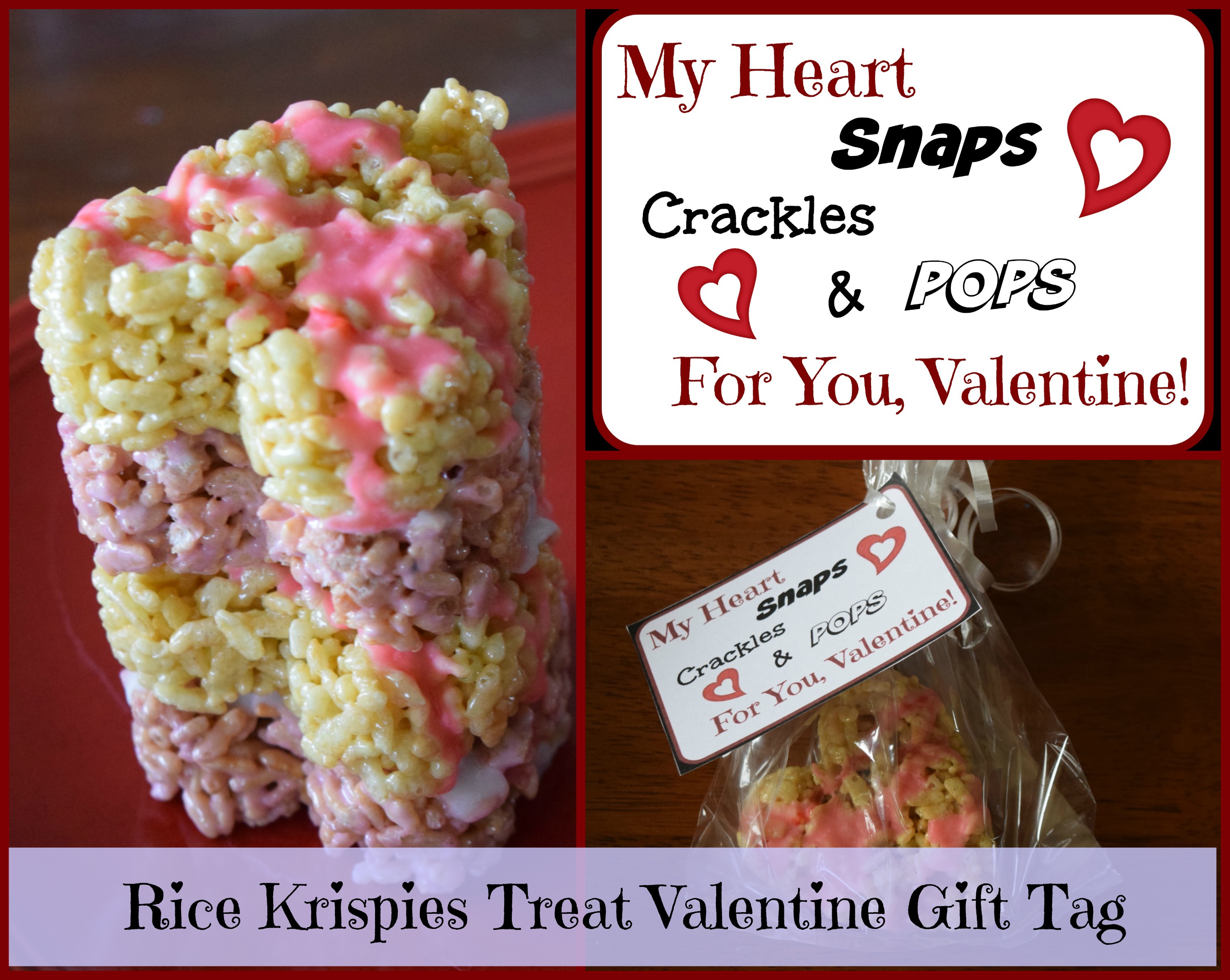 Valentine krispies
