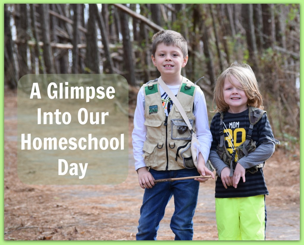 a day in our homeschool