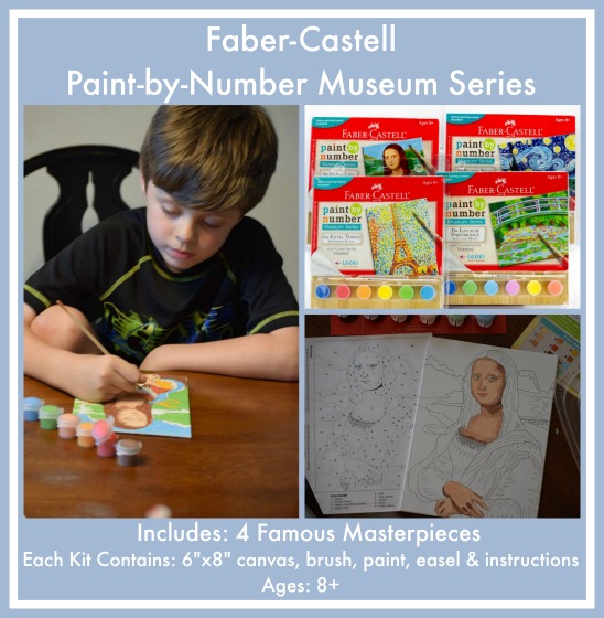 Faber-Castell Paint-by-Number Museum Series for ages 8+