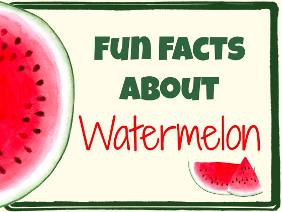 10 Fun Facts About Watermelon