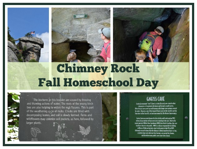 Chimney Rock Fall Homeschool Day
