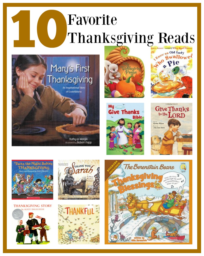 10 Favorite Thanksgiving Reads