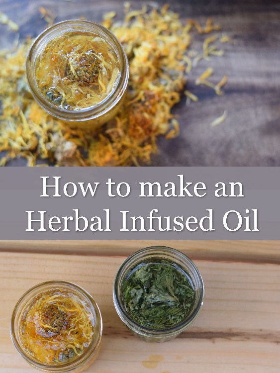 How to make an herbal infused oil