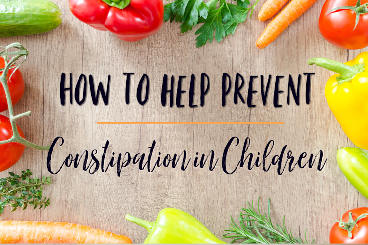how to help prevent constipation in children